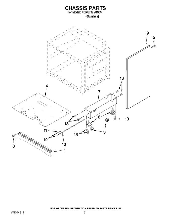 Diagram for KDRU707VSS03