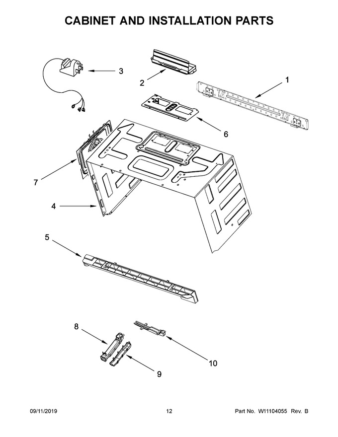Diagram for WMH76719CH3