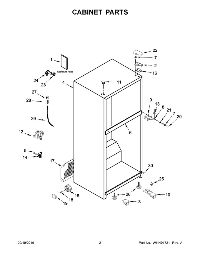 Diagram for WRT318FMDB05