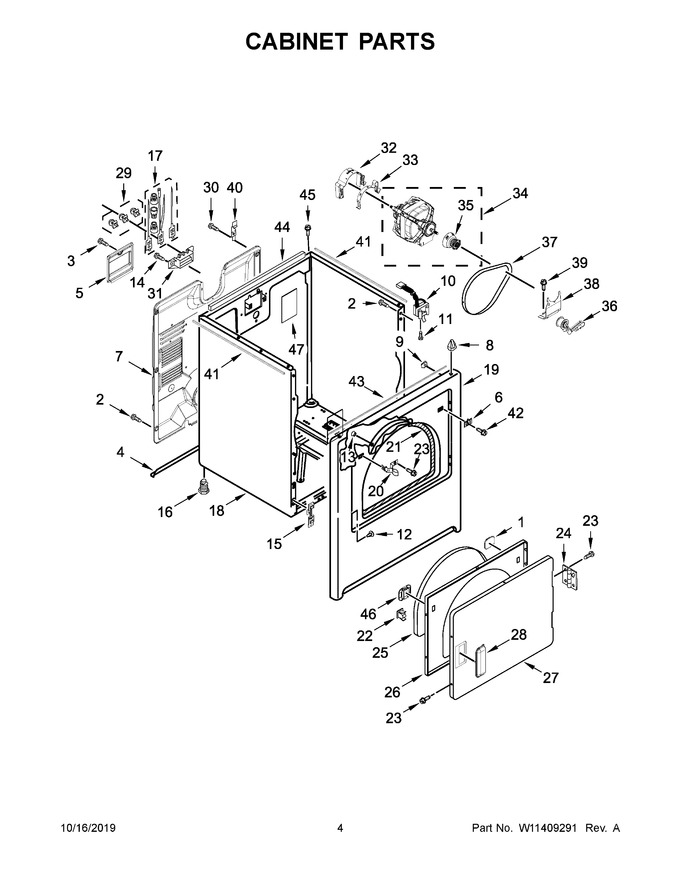 Diagram for 4KWED5900JW0