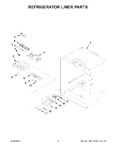 Diagram for 05 - Refrigerator Liner Parts