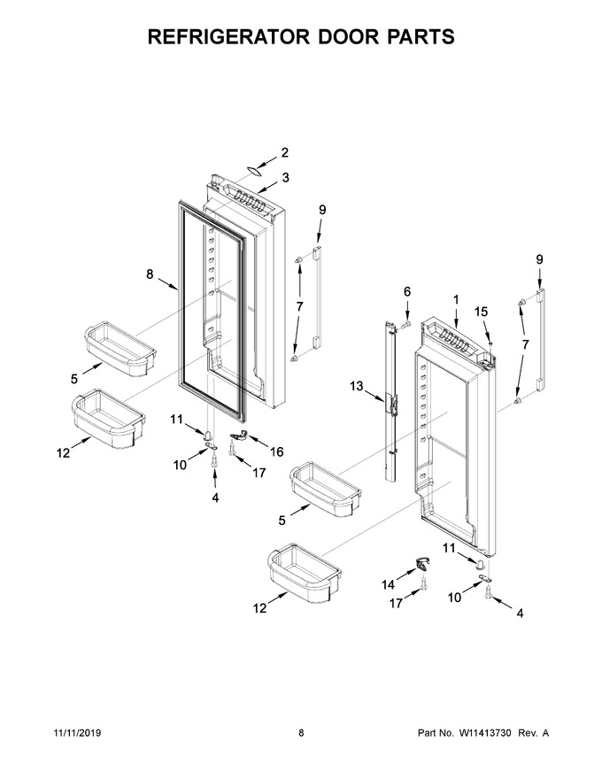Diagram for WRFA35SWHZ03