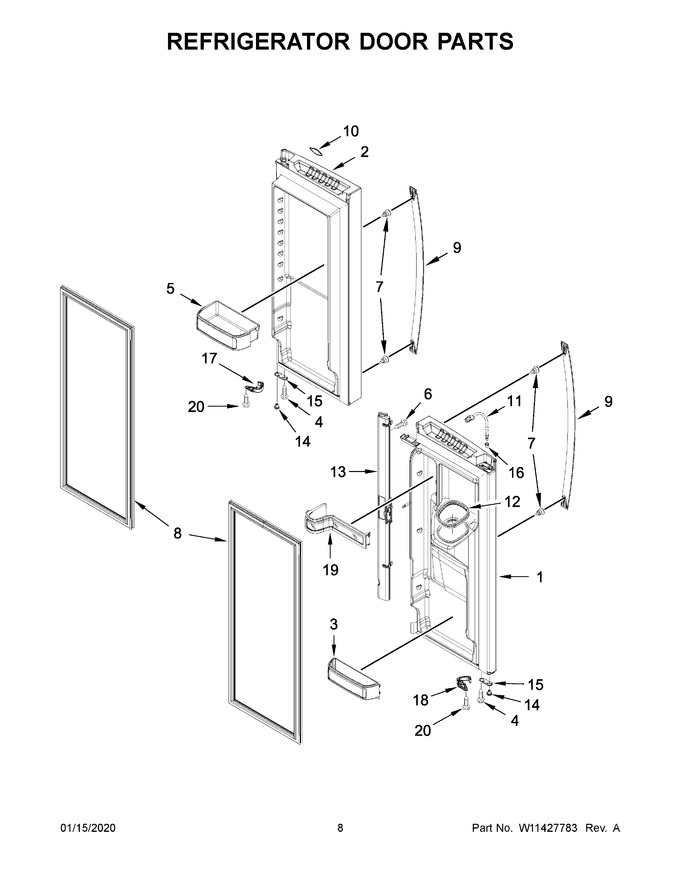 Diagram for WRX735SDHZ03