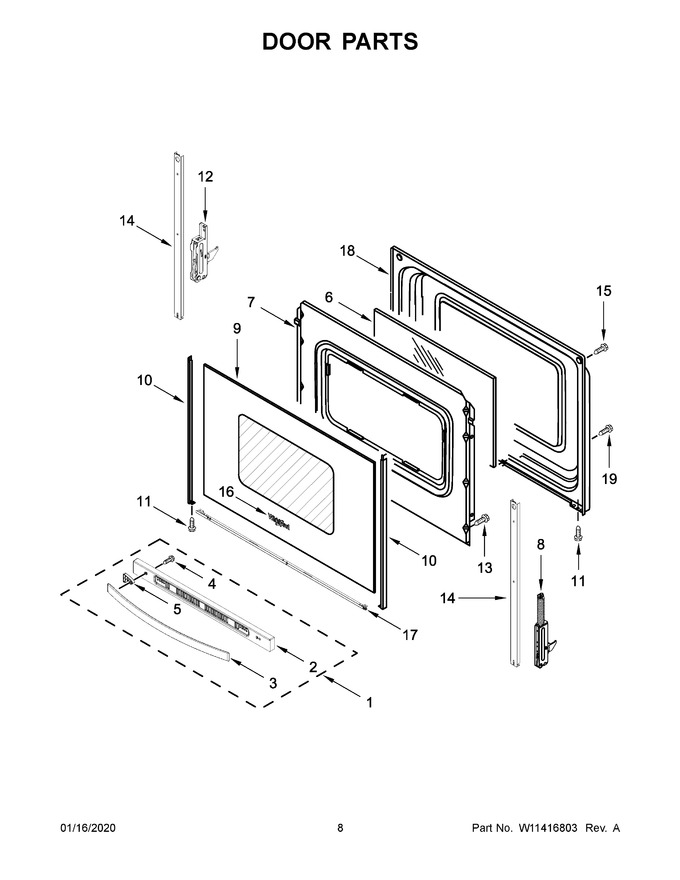 Diagram for YWFE505W0JW0