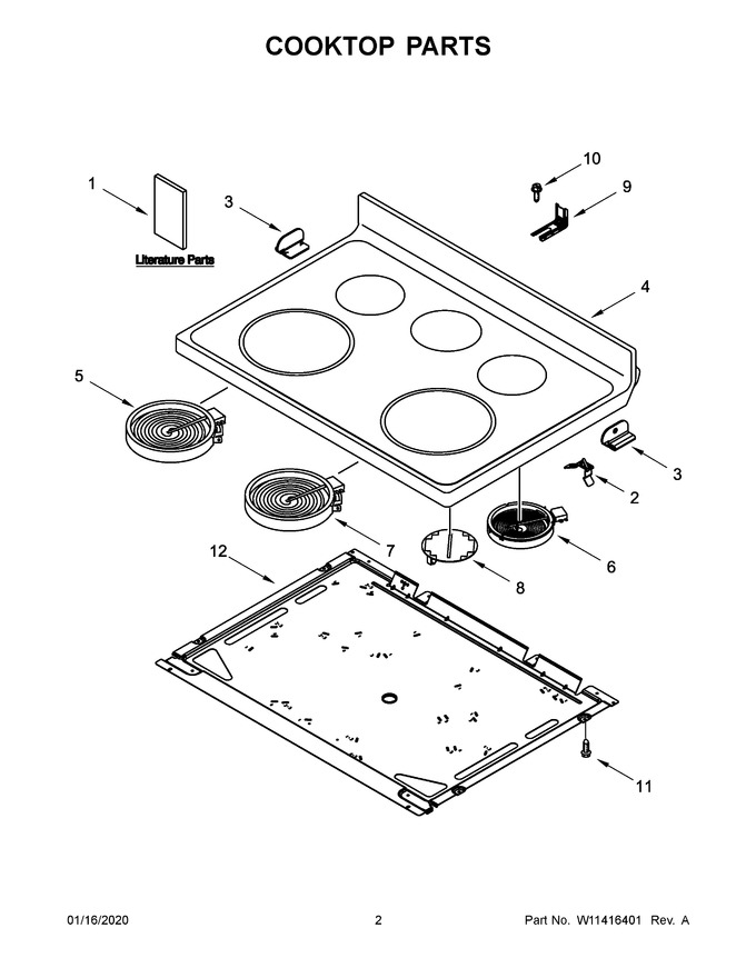 Diagram for YWFE505W0JZ0