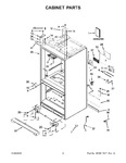 Diagram for 02 - Cabinet Parts
