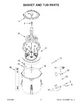 Diagram for 04 - Basket And Tub Parts