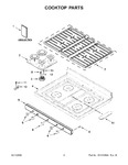 Diagram for 02 - Cooktop Parts