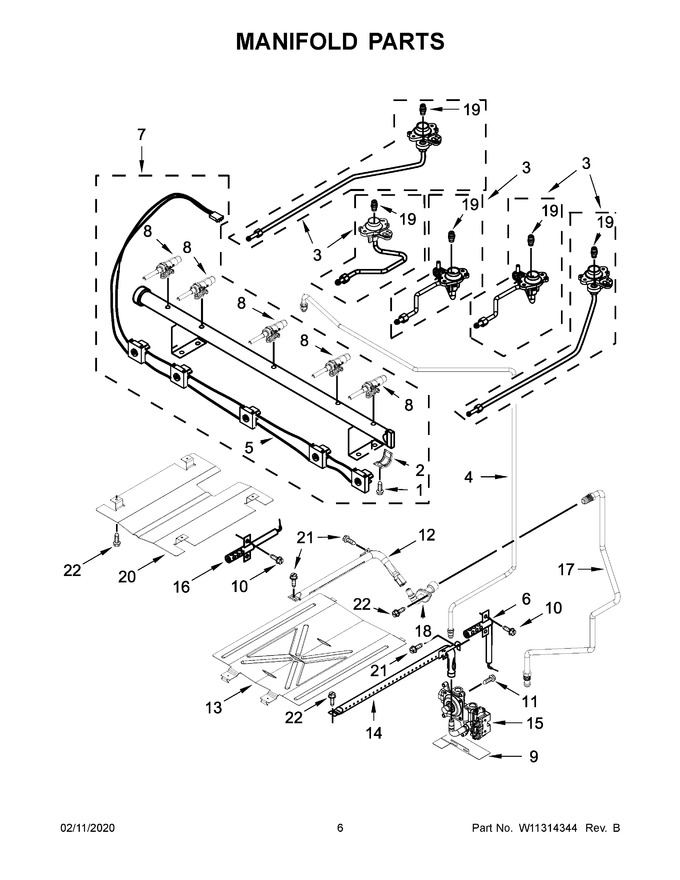 Diagram for WFG550S0HV1