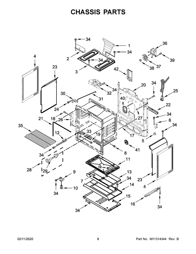 Diagram for WFG550S0HV1