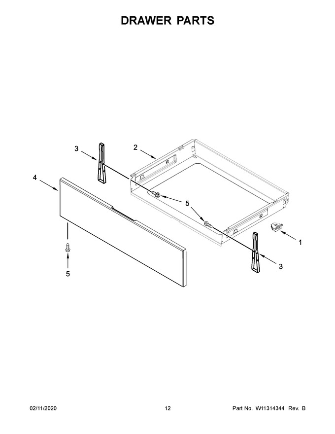 Diagram for WFG550S0HV1