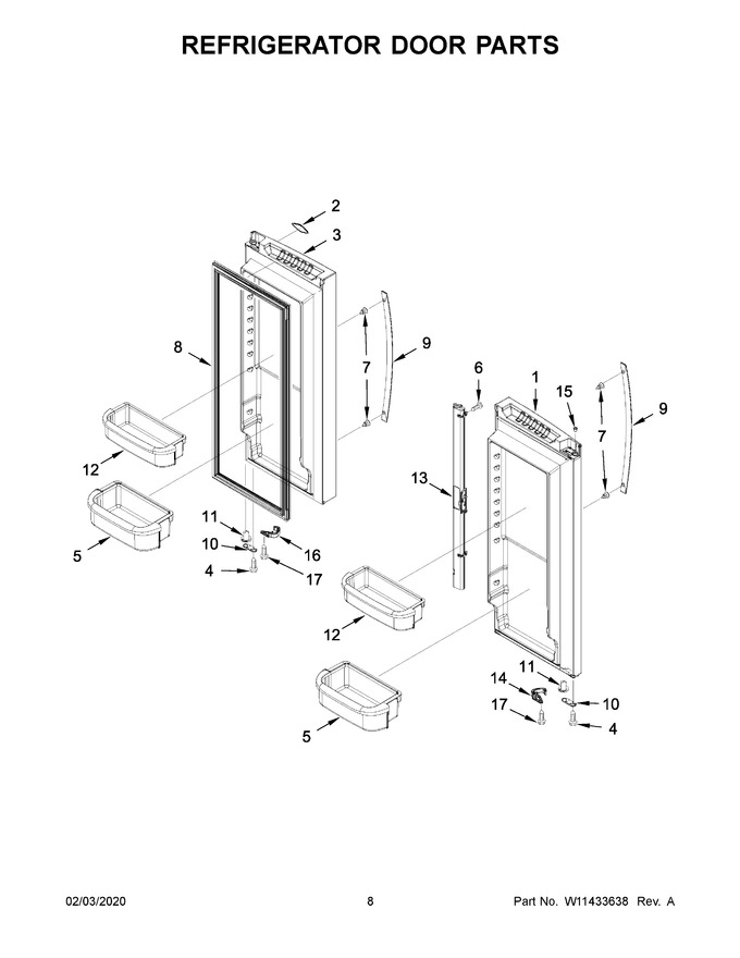 Diagram for WRF540CWHZ03