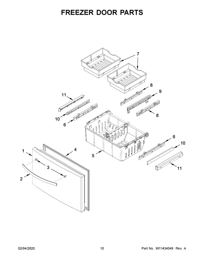 Diagram for WRF550CDHZ03
