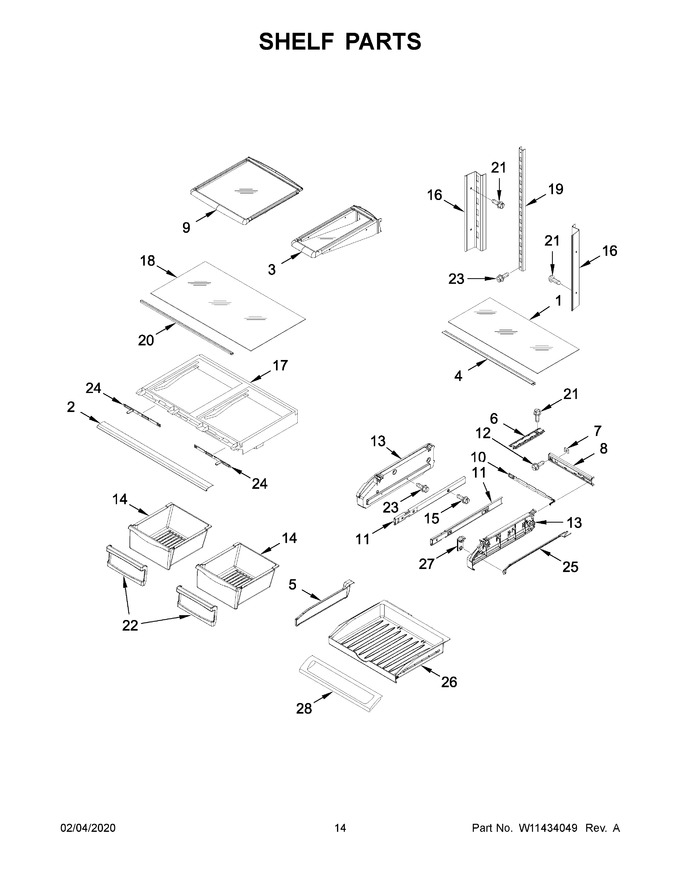 Diagram for WRF550CDHZ03