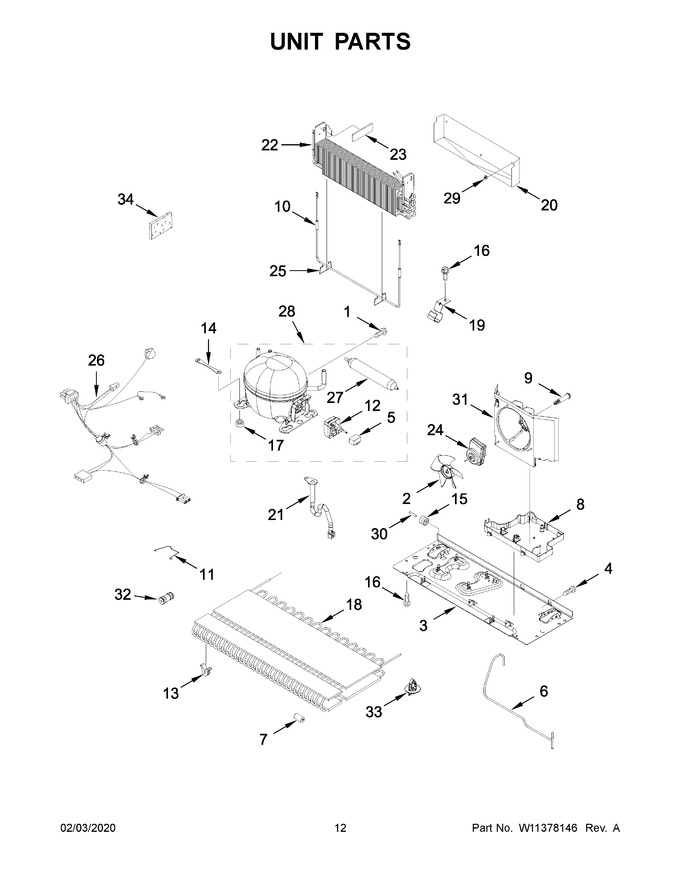 Diagram for WRF555SDFZ11