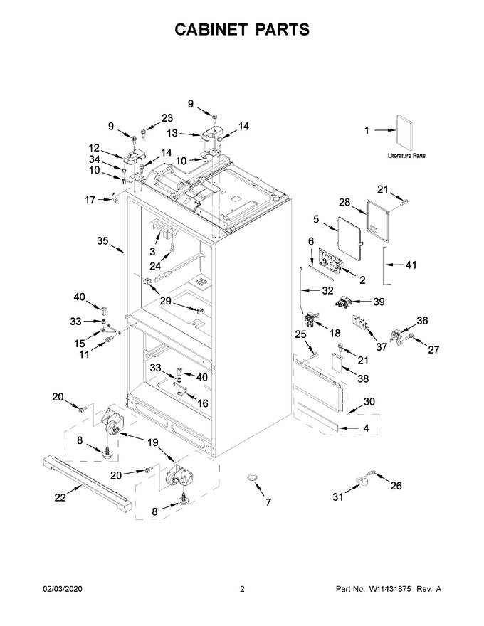 Diagram for WRF767SDHZ01