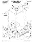 Diagram for 01 - Cabinet Parts
