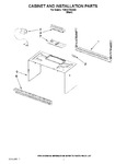Diagram for 06 - Cabinet And Installation Parts