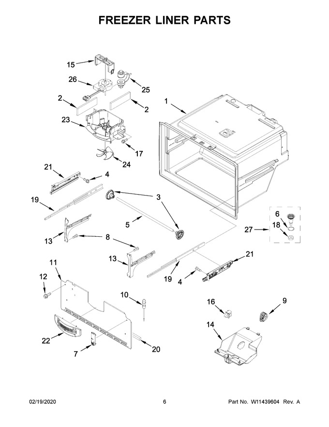 Diagram for WRX735SDHV02