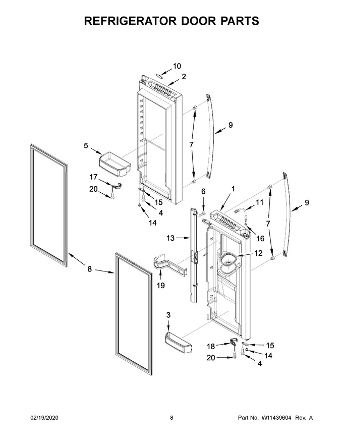 Diagram for WRX735SDHV02