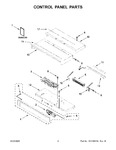 Diagram for 02 - Control Panel Parts