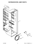 Diagram for 03 - Refrigerator Liner Parts