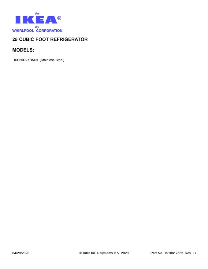 Diagram for ISF25D2XBM01