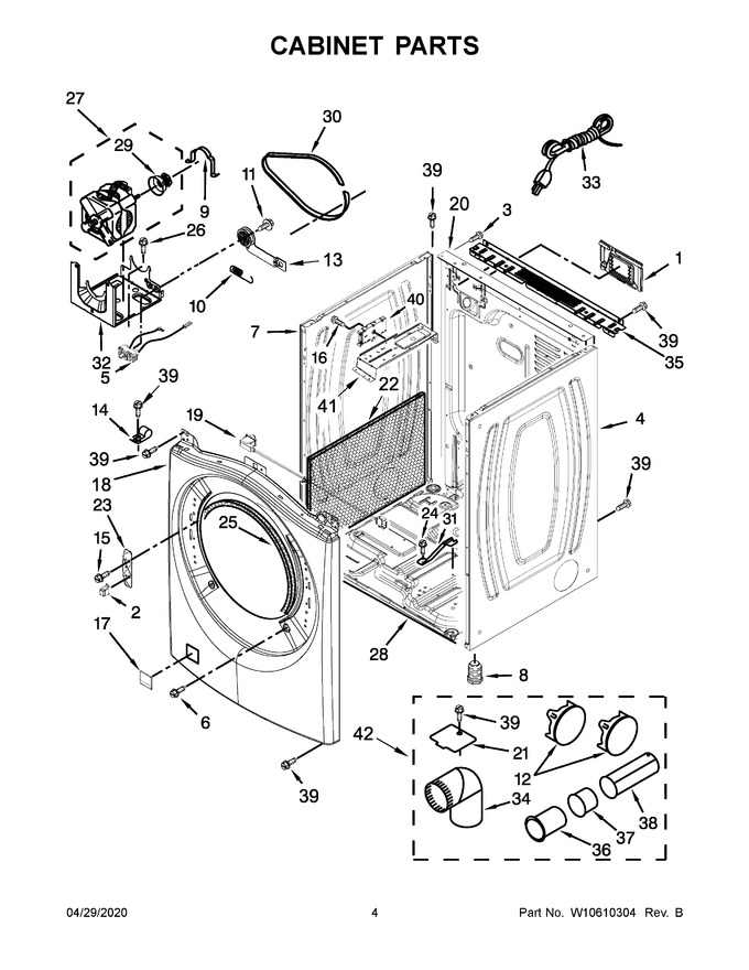 Diagram for WGD70HEBW1
