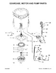 Diagram for 05 - Gearcase, Motor And Pump Parts