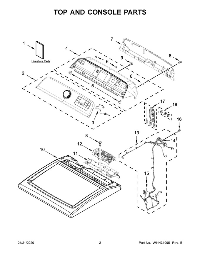Diagram for YWED7120HC0