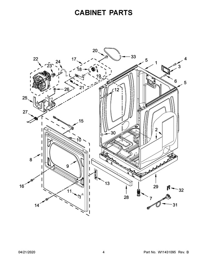Diagram for YWED7120HC0