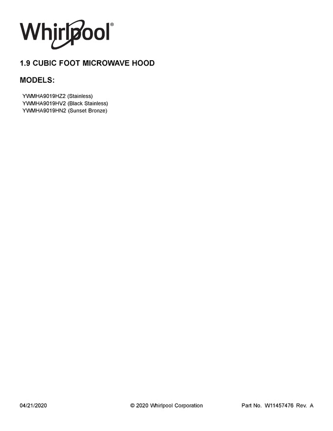 Diagram for YWMHA9019HZ2