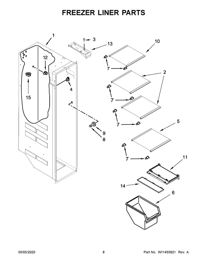 Diagram for WRS555SIHB03