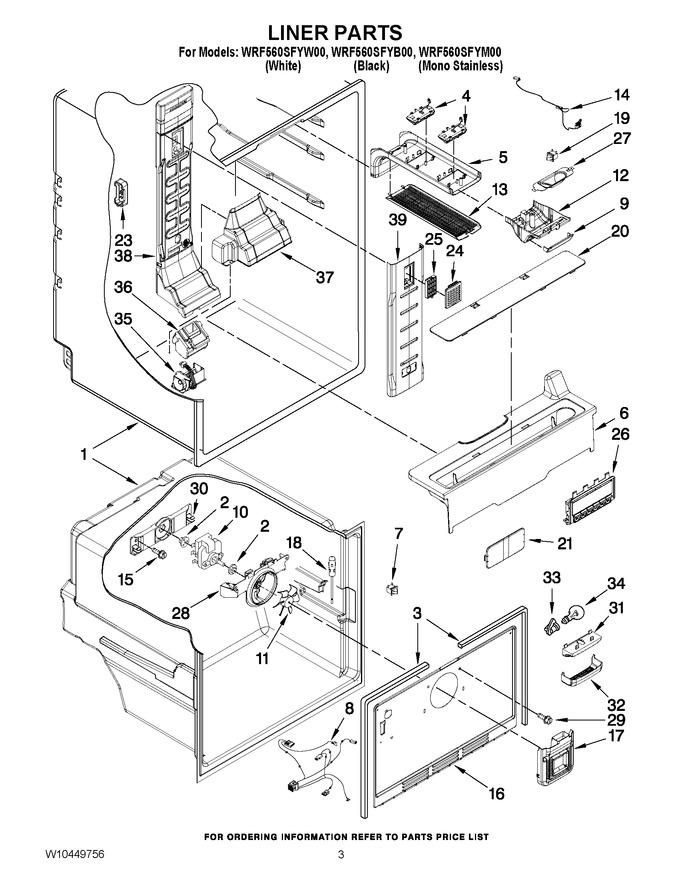Diagram for WRF560SFYM00