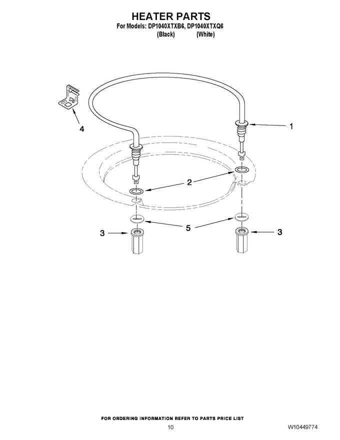 Diagram for DP1040XTXB6
