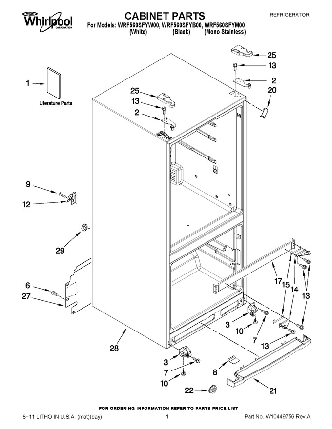 Diagram for WRF560SFYW00
