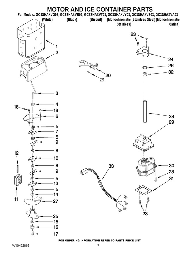Diagram for GC3SHAXVB03