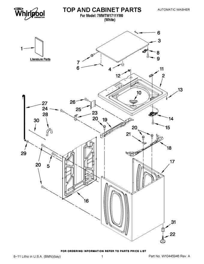 Diagram for 7MWTW1711YM0