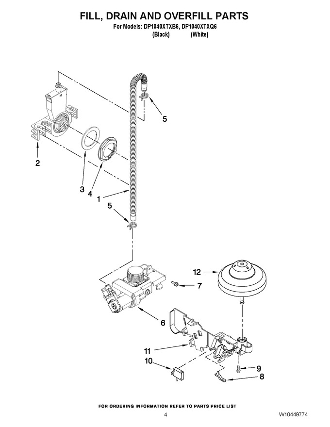 Diagram for DP1040XTXB6