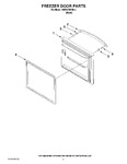 Diagram for 06 - Freezer Door Parts