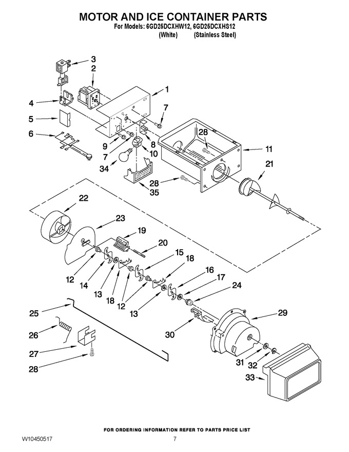 Diagram for 6GD25DCXHW12