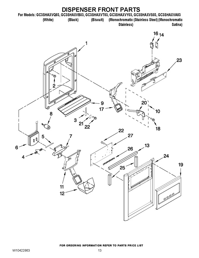 Diagram for GC3SHAXVT03