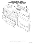 Diagram for 02 - Control Panel Parts
