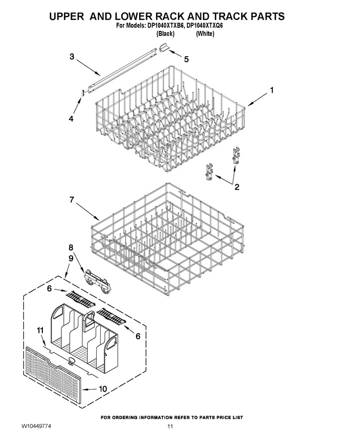 Diagram for DP1040XTXB6
