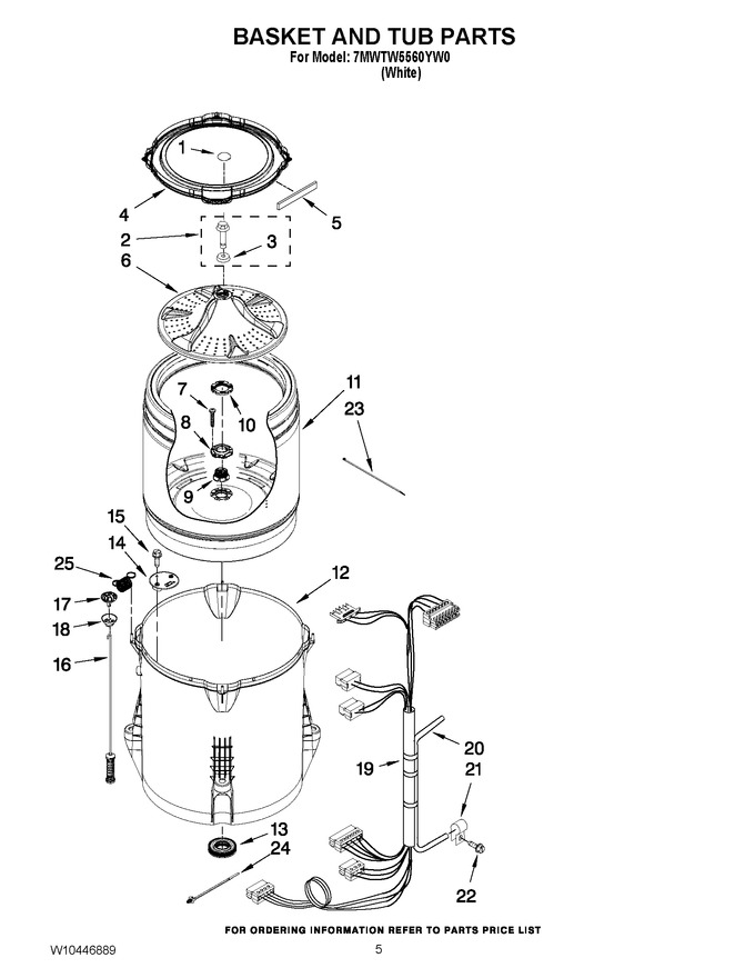 Diagram for 7MWTW5560YW0