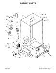Diagram for 02 - Cabinet Parts