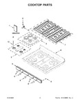 Diagram for 02 - Cooktop Parts
