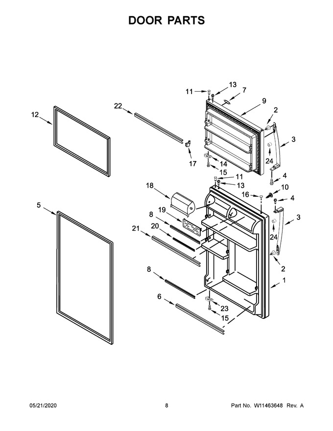 Diagram for WRT318FZDW06