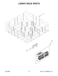 Diagram for 10 - Lower Rack Parts