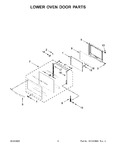 Diagram for 05 - Lower Oven Door Parts